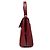 Prada Borsa con manico in pelle Vitello bordeaux - vista 2