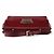 Prada Borsa con manico in pelle Vitello bordeaux - vista 4