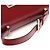 Prada Borsa con manico in pelle Vitello bordeaux - vista 9