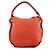 Chloé Borsa a tracolla Marcie in pelle rosso pallido - vista 3