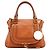 Chloé Borsa a tracolla Marcie in pelle marrone
