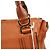 Chloé Borsa a tracolla Marcie in pelle marrone - vista 9