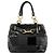 Coach Borsa Tote Hamptons 12454 in pelle patchwork nera