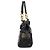 Coach Borsa Tote Hamptons 12454 in pelle patchwork nera - vista 2