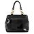 Coach Borsa Tote Hamptons 12454 in pelle patchwork nera - vista 3