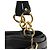 Coach Borsa Tote Hamptons 12454 in pelle patchwork nera - vista 6