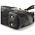 Coach Borsa Tote Hamptons 12454 in pelle patchwork nera - vista 8