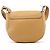 Marc Jacobs Bolsa crossbody com aba em couro granulado bege - vista 3