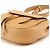 Marc Jacobs Bolsa crossbody com aba em couro granulado bege - vista 9