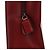 Prada Borsa Tote 1995 Burgundy Vitello Sport - vista 12