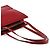 Prada Borsa Tote 1995 Burgundy Vitello Sport - vista 8