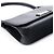 Gucci 001 3863 Borsa a tracolla hobo in pelle di vitello nera - vista 8