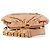 Marc Jacobs Borsa a tracolla Little Stam in pelle trapuntata beige - vista 4