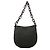 Prada Borsa a tracolla Green Tessuto con catena in plastica