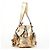 Chloé Borsa Tote Betty in pelle d'agnello dorata - vista 2
