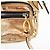 Chloé Borsa Tote Betty in pelle d'agnello dorata - vista 7