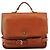 Coach Borsa Briefcase Colebrooke Turnlock in pelle Tan 5181
