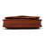 Coach Borsa Briefcase Colebrooke Turnlock in pelle Tan 5181 - vista 5