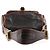 Marc by Marc Jacobs Borsa crossbody con tasche in pelle marrone scuro - vista 4