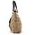 Coach Borsa Soho 2-Way in tela Signature Beige Brown - vista 2