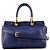 Marc by Marc Jacobs Borsa Bowling Classic 2-Way in pelle blu