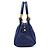 Marc by Marc Jacobs Borsa Bowling Classic 2-Way in pelle blu - vista 2