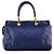 Marc by Marc Jacobs Borsa Bowling Classic 2-Way in pelle blu - vista 3