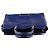 Marc by Marc Jacobs Borsa Bowling Classic 2-Way in pelle blu - vista 4