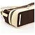 Prada Borsa a tracolla con struttura in tela marrone e beige Autunno 2000 - vista 10