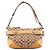 Coach F07077 Beige Tan Signature Soho 2-Way Bag