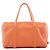Chloé Borsa Boston Madeleine in pelle arancione - vista 3
