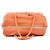 Chloé Borsa Boston Madeleine in pelle arancione - vista 4