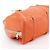 Chloé Borsa Boston Madeleine in pelle arancione - vista 7