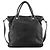 Marc by Marc Jacobs Borsa 2-Way con tasca in pelle nera - vista 3