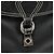 Marc by Marc Jacobs Borsa 2-Way con tasca in pelle nera - vista 6
