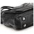 Marc by Marc Jacobs Borsa 2-Way con tasca in pelle nera - vista 9