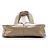 Marc by Marc Jacobs Borsa tote multi-tasche in pelle verniciata Greige - vista 5