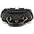 Marc Jacobs Saco Tote Venetia em pele acolchoada preta - vista 4