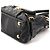 Marc Jacobs Saco Tote Venetia em pele acolchoada preta - vista 8
