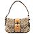 Coach 10602 Borsa a spalla Soho Signature Beige Tan