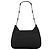 Prada Borsa a tracolla B8362 Black Tessuto Impuntu con catena in plastica