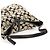 Coach Borsa a Tracolla Hobo 6845 Grey Black Signature Canvas - vista 10