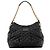 Marc Jacobs Bolsa de Ombro de Couro Acolchoado Preta com Corrente - vista 3