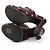 Yves Saint Laurent Mules platform borchiate in pelle Bordeaux EU 35 - vista 3