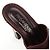 Yves Saint Laurent Mules platform borchiate in pelle Bordeaux EU 35 - vista 5