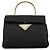 Prada Borsa Tessuto Metal con manico superiore Navy Gold