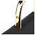 Prada Borsa Tessuto Metal con manico superiore Navy Gold - vista 9