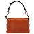 Chloé Mini borsa a tracolla in pelle blu navy e marrone chiaro