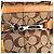 Coach Borsa Tote Hamptons Signature 8K06 Beige Tan - vista 5
