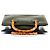 Gucci 002 8260 Borsa Tote Diana Bamboo in pelle verde - vista 4